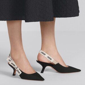 Dior J'Adior Slingback Pump on Black Size 40